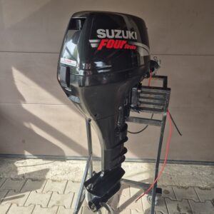 suzuki 15 , silnik zaburtowy , suzuki DF15  rozrusznik ,manetka , stopa L  --9