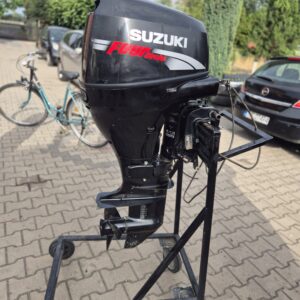 silnik zaburtowy Suzuki 25 KM  stopa krótka S , vtwin ,manetka rozrusznik --